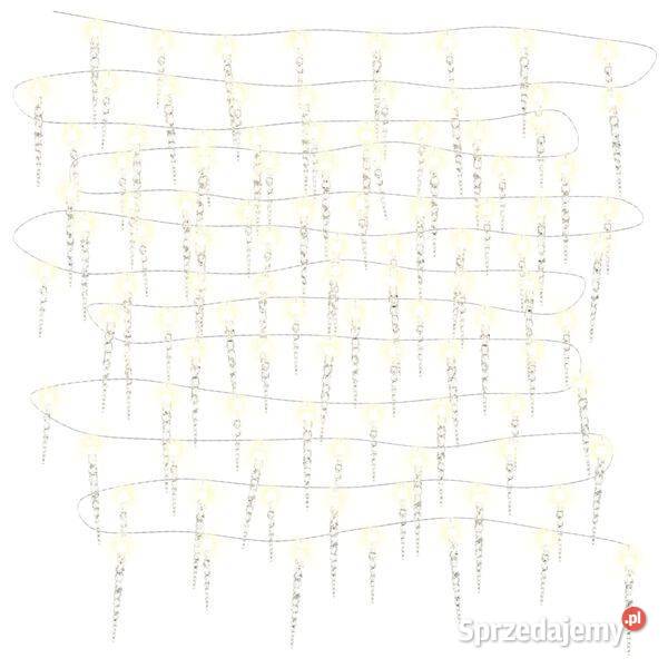 vidaXL Świąteczna lampa sopelkowa 100 diod LED Warszawa