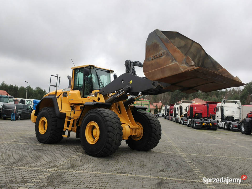 duża kołowa Volvo L 220G Waga Drukarka Zadbana