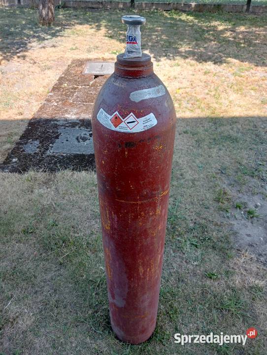 Butla acetylen 40 l 6 długa legalizacja Biadki