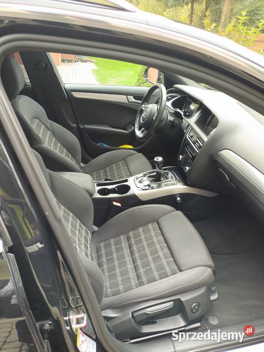 Audi A4 B8 2014 20 TDI welurowa tapicerka Krynice