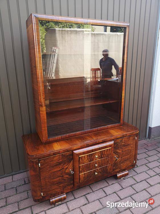 WitrynaSerwantka ARTDECO Politura Orzech Stara Swarzędz