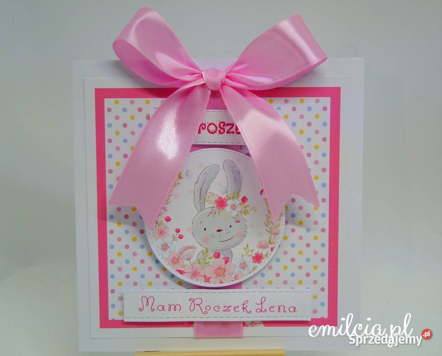 Tanie Zaproszenia Koperta URODZiNY HAPPY sprzedam