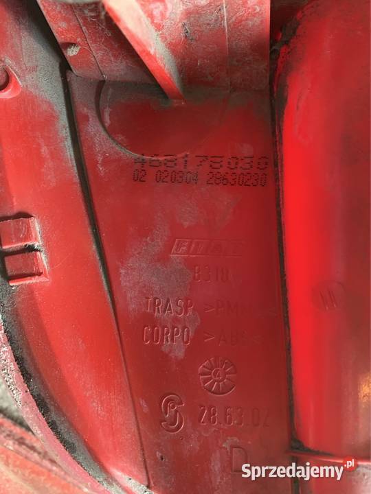 468178030 lampa tył tylna prawa Fiat Punto 2 II Szczecin