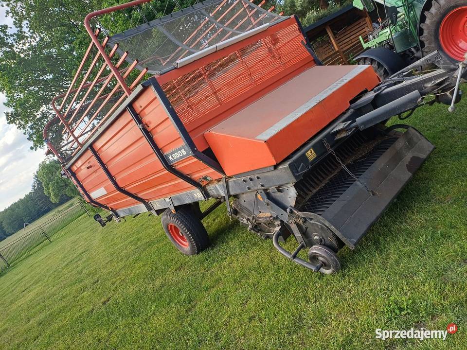 Przyczepa samozbierająca DEUTZ FAHR K550S Ruda Kozielska