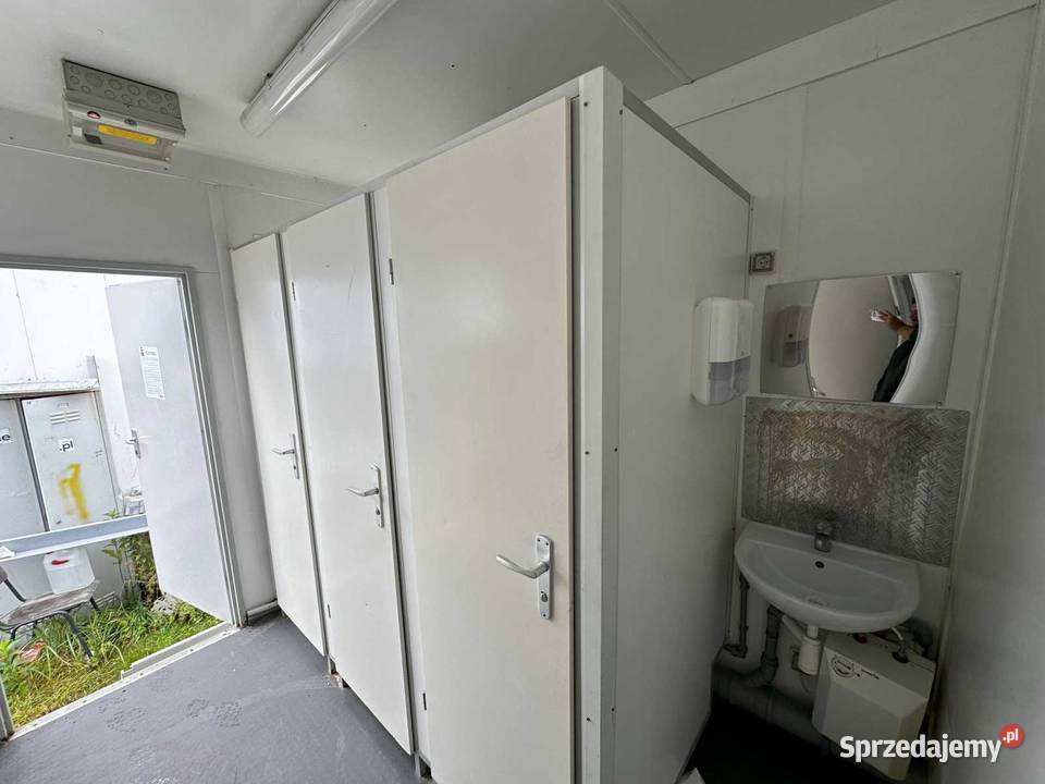 KONTENER SANITARNY WYPOSAŻONY 4x WC 3x PISUAR 2x Pozostałe dolnośląskie Wrocław