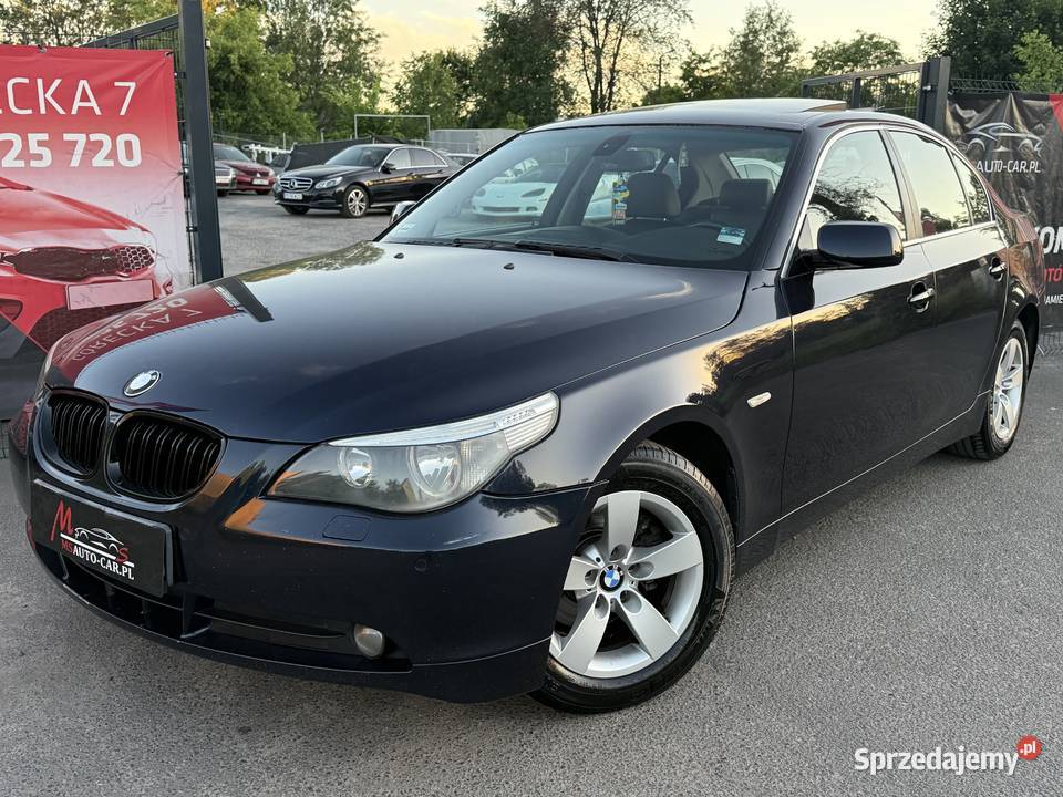 BMW E60 Automat Czujniki Parkowania Szyberdach Poznań
