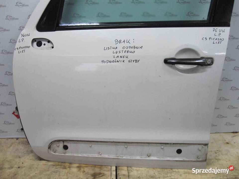 CITROEN C3 PICASSO LIFT 14r drzwi lewe przód