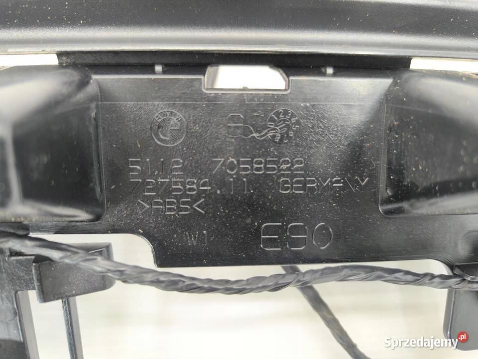 ŚLIZG ZDERZAKA TYŁ BMW E90 20B 7058522 osobowe