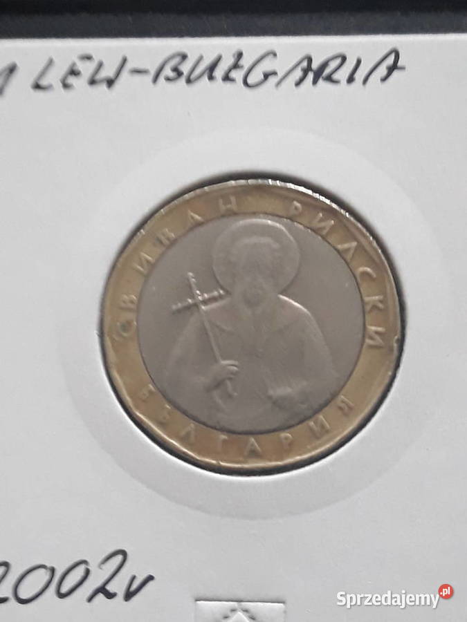 1 Lew Bułgaria 2002 r Numizmatyka Konin