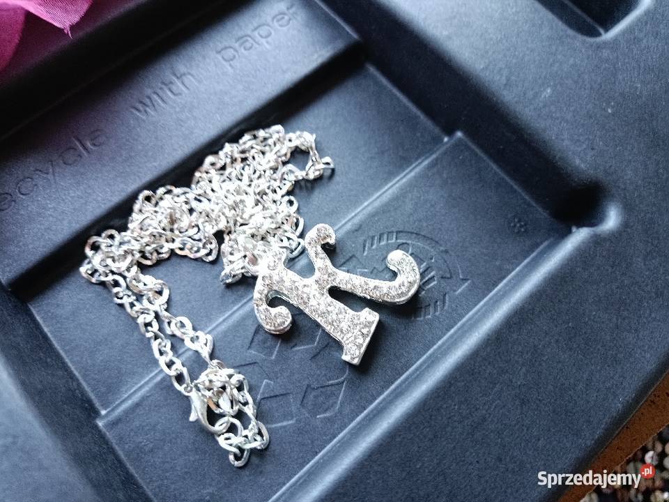 Naszyjnik z literą K Białystok