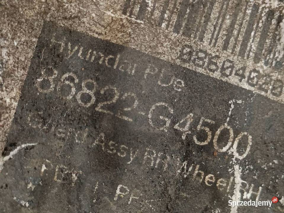HYUNDAI I30 III NADKOLE PRAWY TYŁ 86822G4500 Nadkola Pleszew