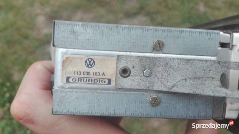 VW garbus typ 3 typ 4 ogórek radioodbiornik Pabianice