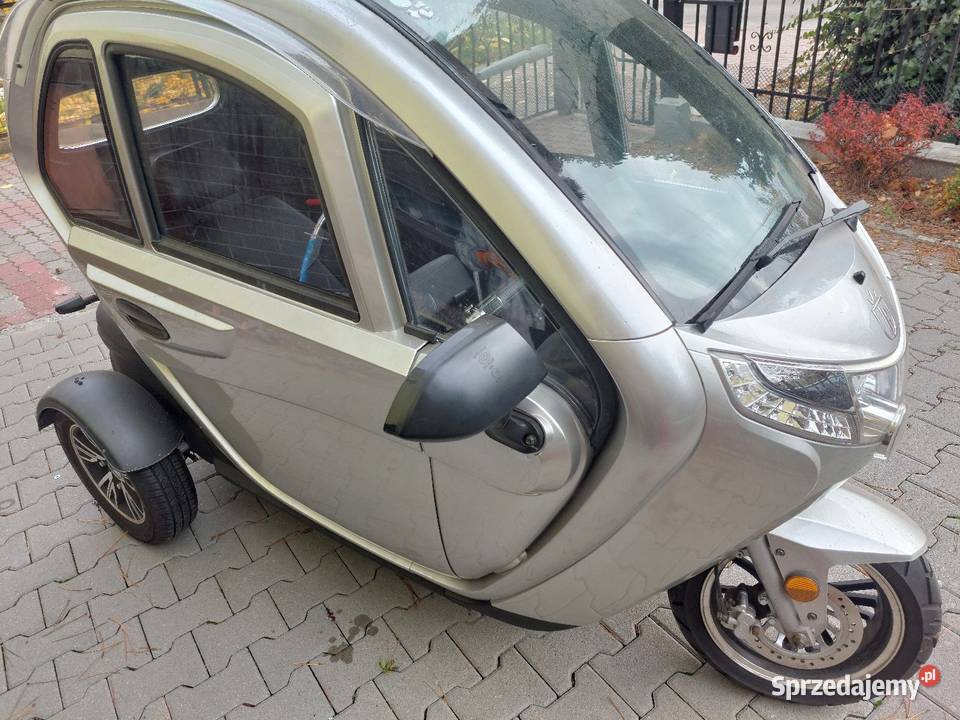 Motorower trójkołowy skuter elektryczny na dowód Gorzów Wielkopolski