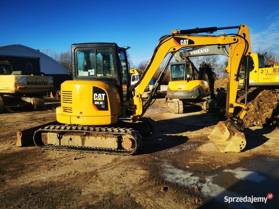 Cat 305 E 2 Koparka nie Cieszyn