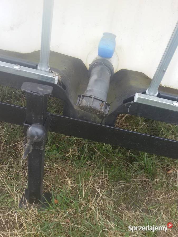 Przyczepka z zbiornikiem 1000l mauzer