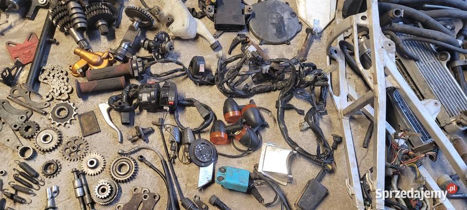 Husqvarna 610 te sm te 350 części łódzkie sprzedam