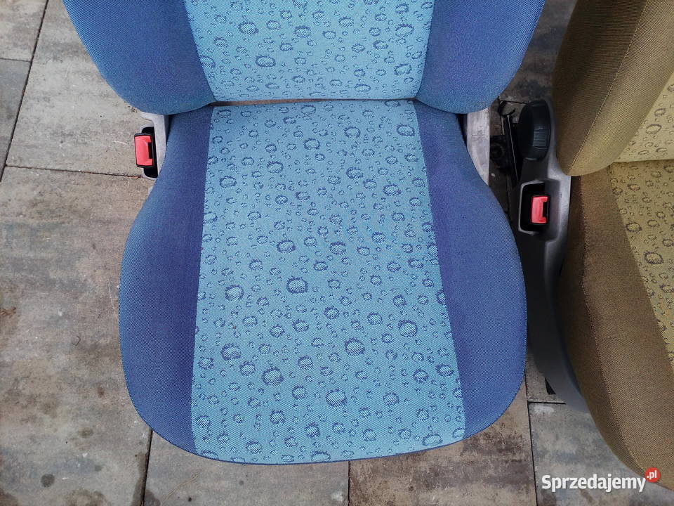Fiat panda II 2 fotel lewy kierowcy Wyposażenie wnętrza