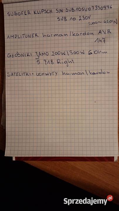 Zestaw kina domowego pomorskie Grabno