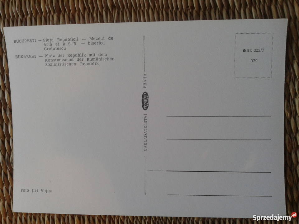 WIDOK NA PLAC REWOLUCJI W BUKARESZCIE Piszczac