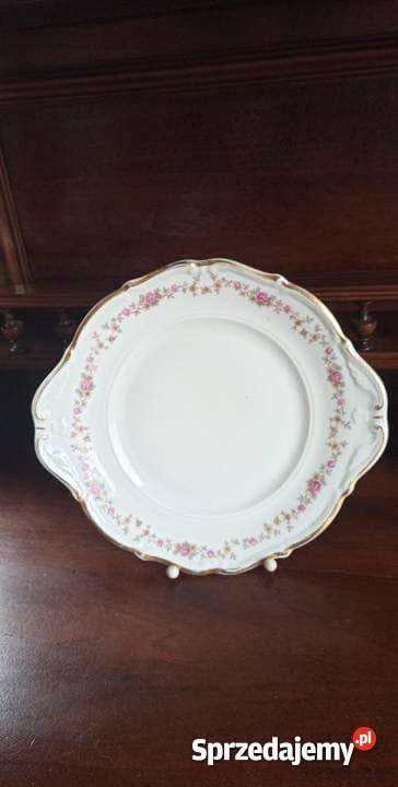 Wałbrzych Biała porcelana Półmisek Gdańsk