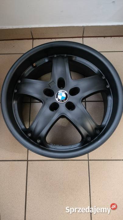 Alufelgi BMW 5 E39 E60 7 18X8 5X120 ET20 czarne Kraków sprzedam