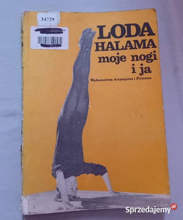 Loda Halama Moje nogi i ja WAiF 1984 r Wydanie I Antykwariat Koźminek