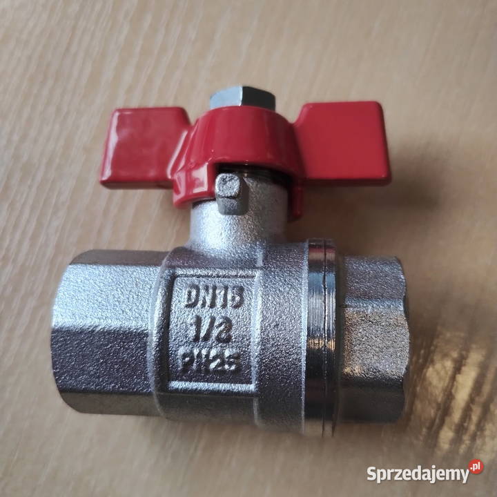 zawór kulowy z motylkiem 12 cala Wyprzedaż