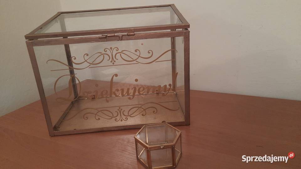 Skrzynka na koperty ślubne Pozostałe Częstochowa sprzedam