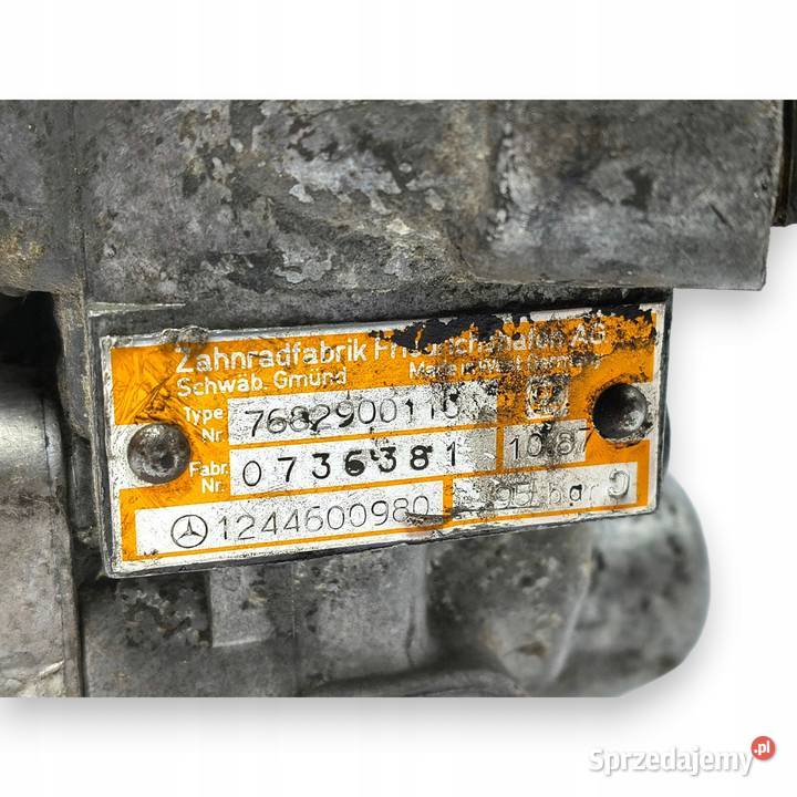 POMPA WSPOMAGANIA Mercedes W124 1244600980 ZF Pompy wspomagania lubelskie Chełm