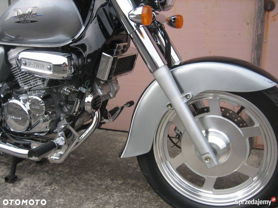 Hyosung GV Aquila 125 kat B duzy chopper 2008 5600km sprzedam