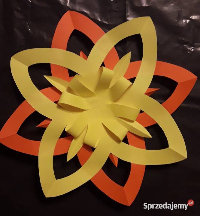 Sprzedam dekorację z papieru gwiazdki Krosno