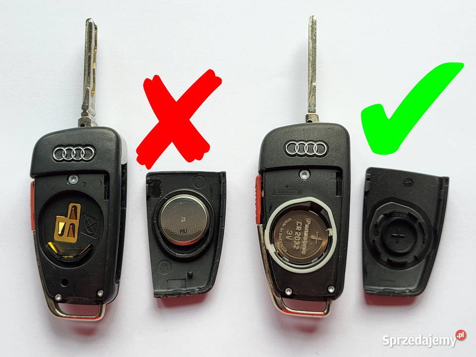 PILOT KLUCZYK AUDI ORYGINALNY A1 A3 Q3 S3 RS3 osobowe Poznań sprzedam
