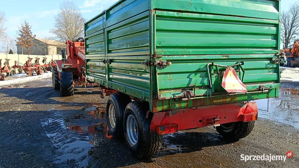 Przyczepa warfama tandem na 3 strony ładna