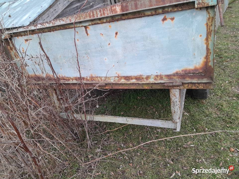 Przyczepa do traktorka Agco Włocławek sprzedam