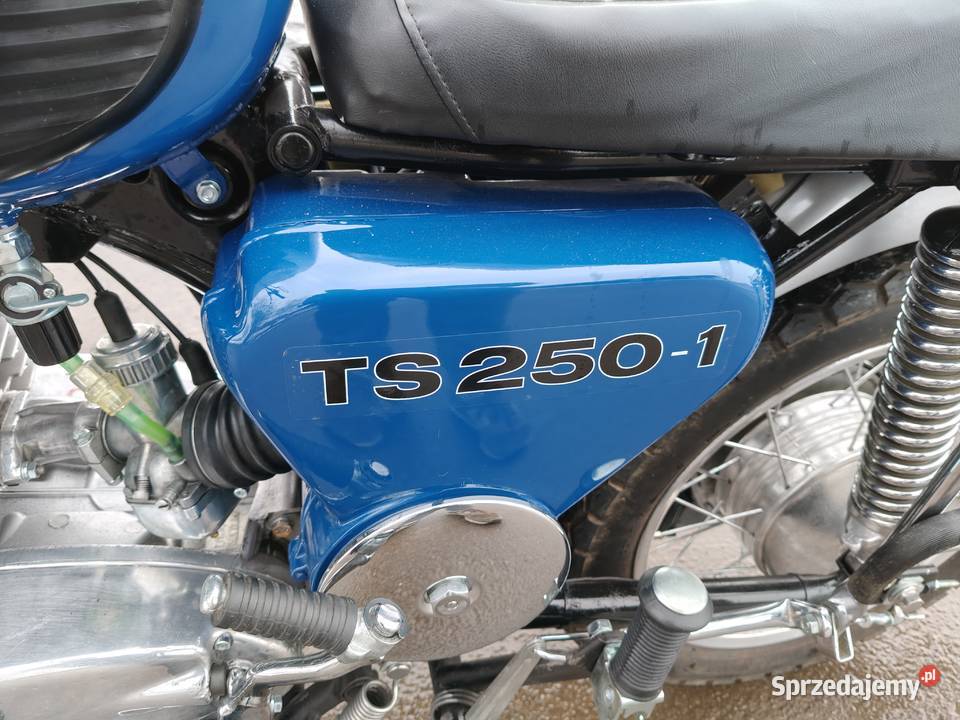 Motocykl MZ TS 250 z 1979r z dokumentami do Pozostałe Nowe Skalmierzyce