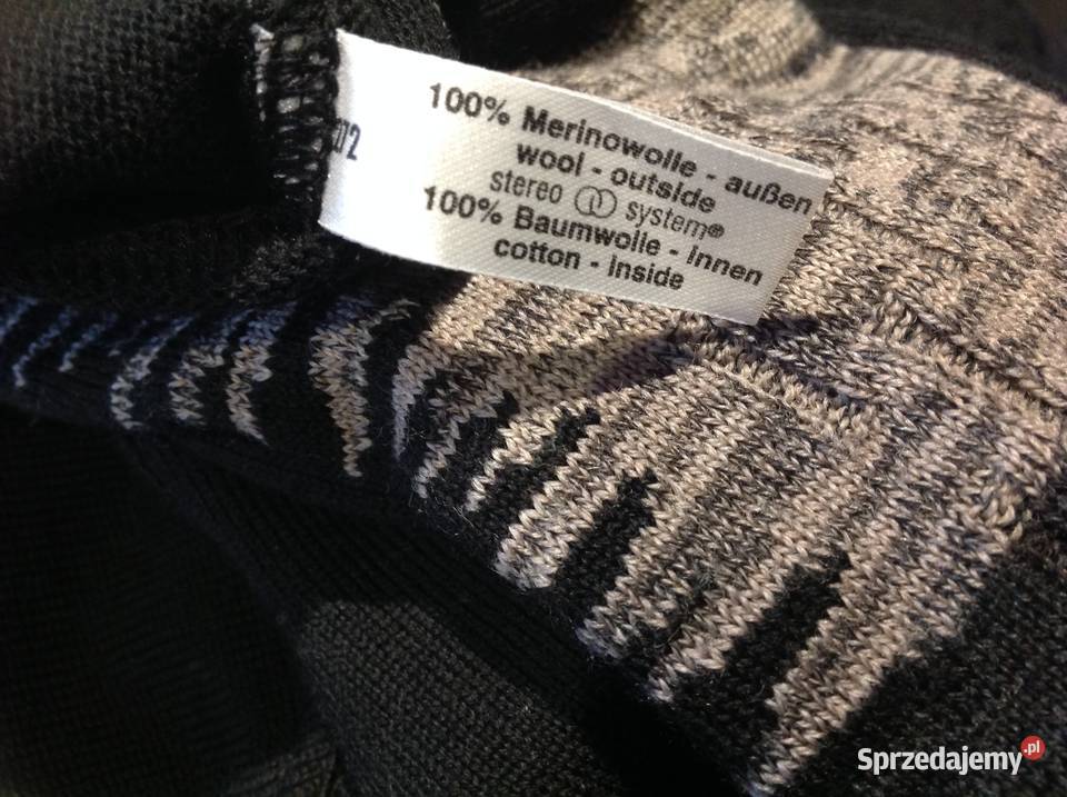 Sweter Męski MASELLI L j Nowy Wełna Merynos Swetry i golfy Moda i Styl Nowa Sól