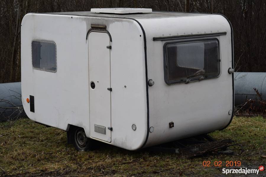 Przyczepa Kempingowa skorupa barak domek na Łódź