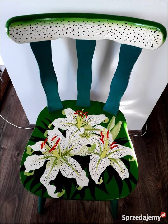 Krzesłaartystyczne malowanie i odnawianie mebli małopolskie Kraków