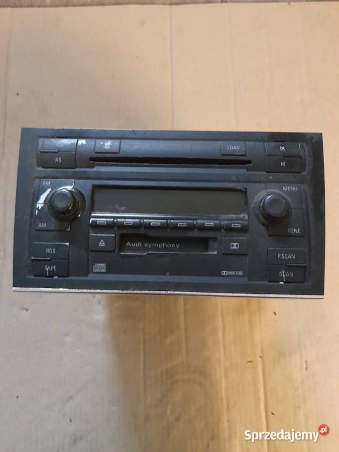 RADIO ODTWARZACZ CD AUDI A4 B6 8E0 035 195F Części samochodowe Ziębice