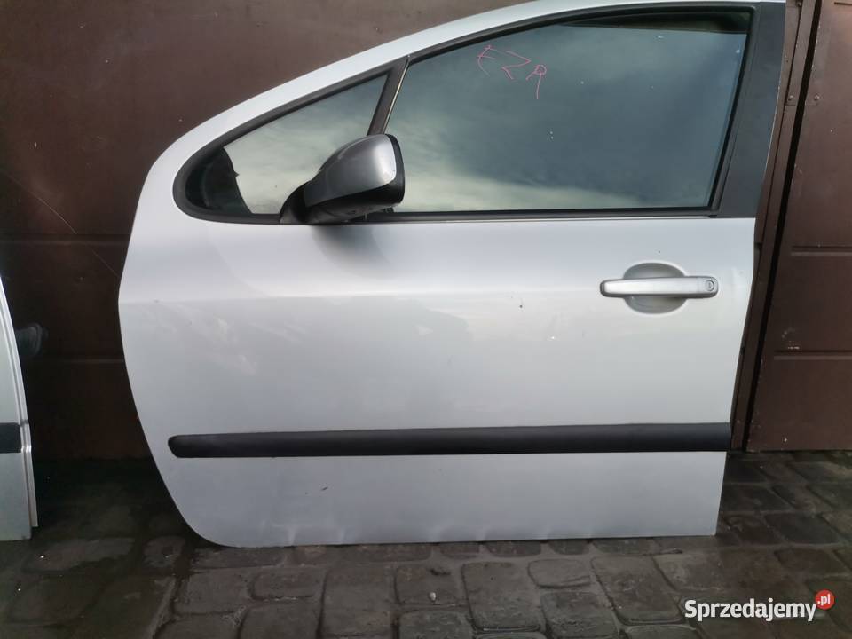 PEUGEOT 307 HB KOLOR EZR DRZWI LEWY PRZÓD Rok produkcji 2003 Nowy Sącz