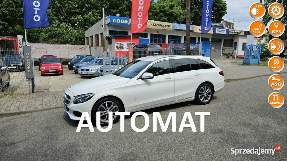 Mercedes C 220 biały zachodniopomorskie Szczecin