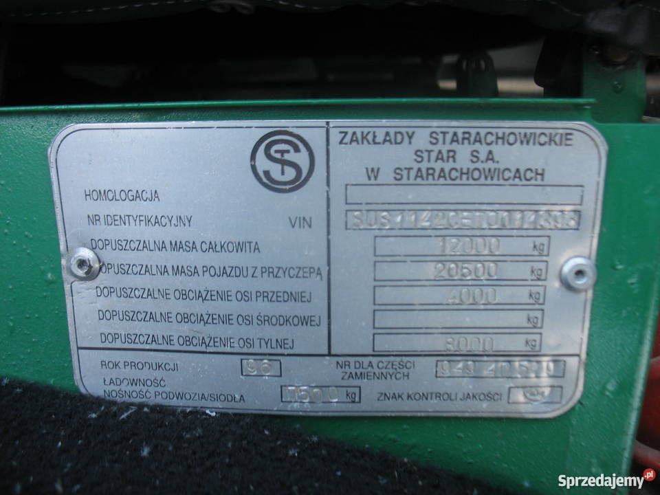 Sprzedam Stara 1142 1996 Warszawa