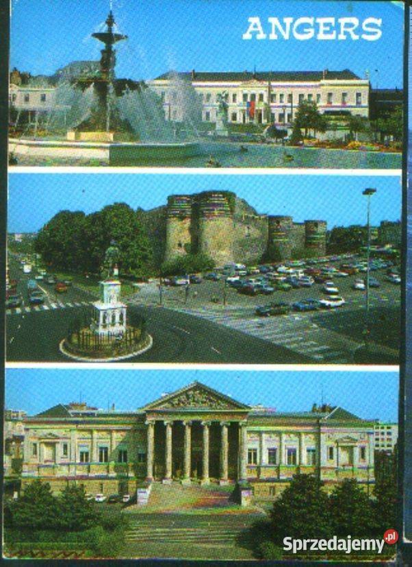 Kart poczt Francja Angers 1991 Gliwice