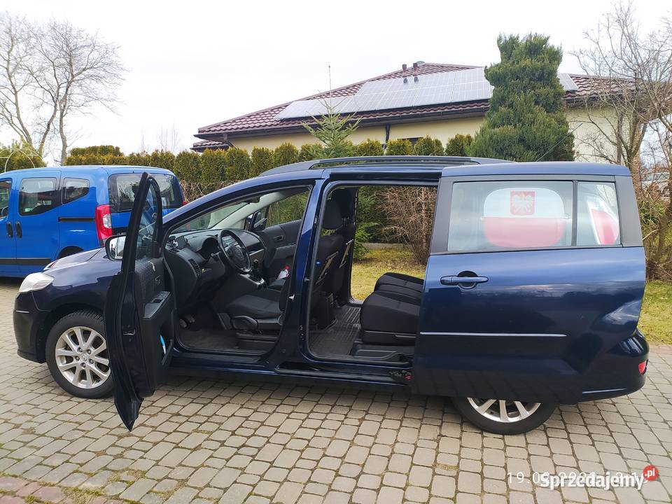 Mazda 5 orygprzebieg 7osób webasto garażowany Tomaszowice sprzedam