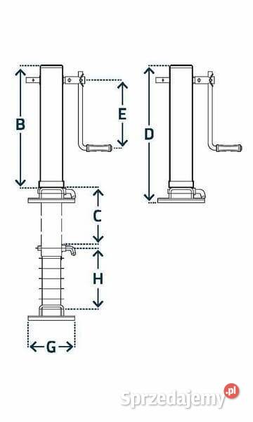 Stopa podporowa STRDG6003SFW Kamionna