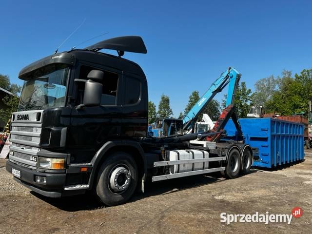 Scania 124 G 420 Hakowiec 2KM Jordanów