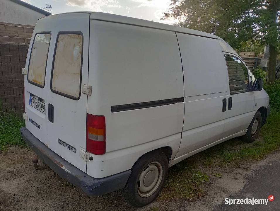 Peugeot Expert 19 D ocynk blaszak z przegrodą