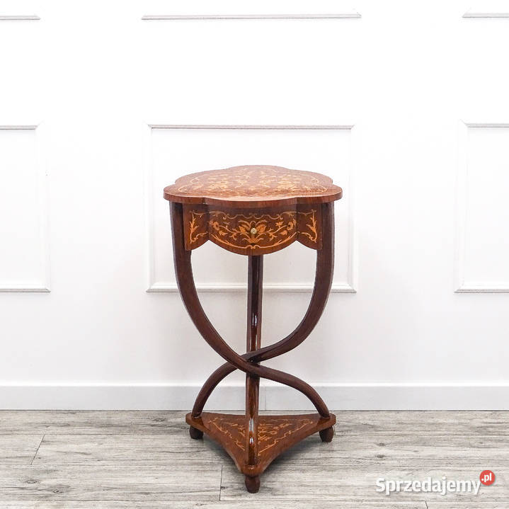 Drewniana KOMODA na splecionych giętych nóżkach Kalisz