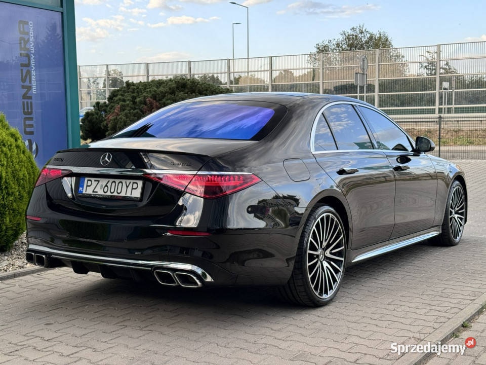 Mercedes S 580 V8 4Matic 503 Salon Webasto kamera cofania Węgrzce