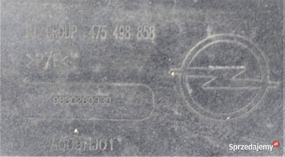 OPEL CORSA F ZDERZAK PRZÓD